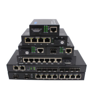 1.25G SFP UTP Port POE Media Converter 25W 48V Fiber Optic CCTV IP Camera Equipment RJ45 to Fiber Optic Converter